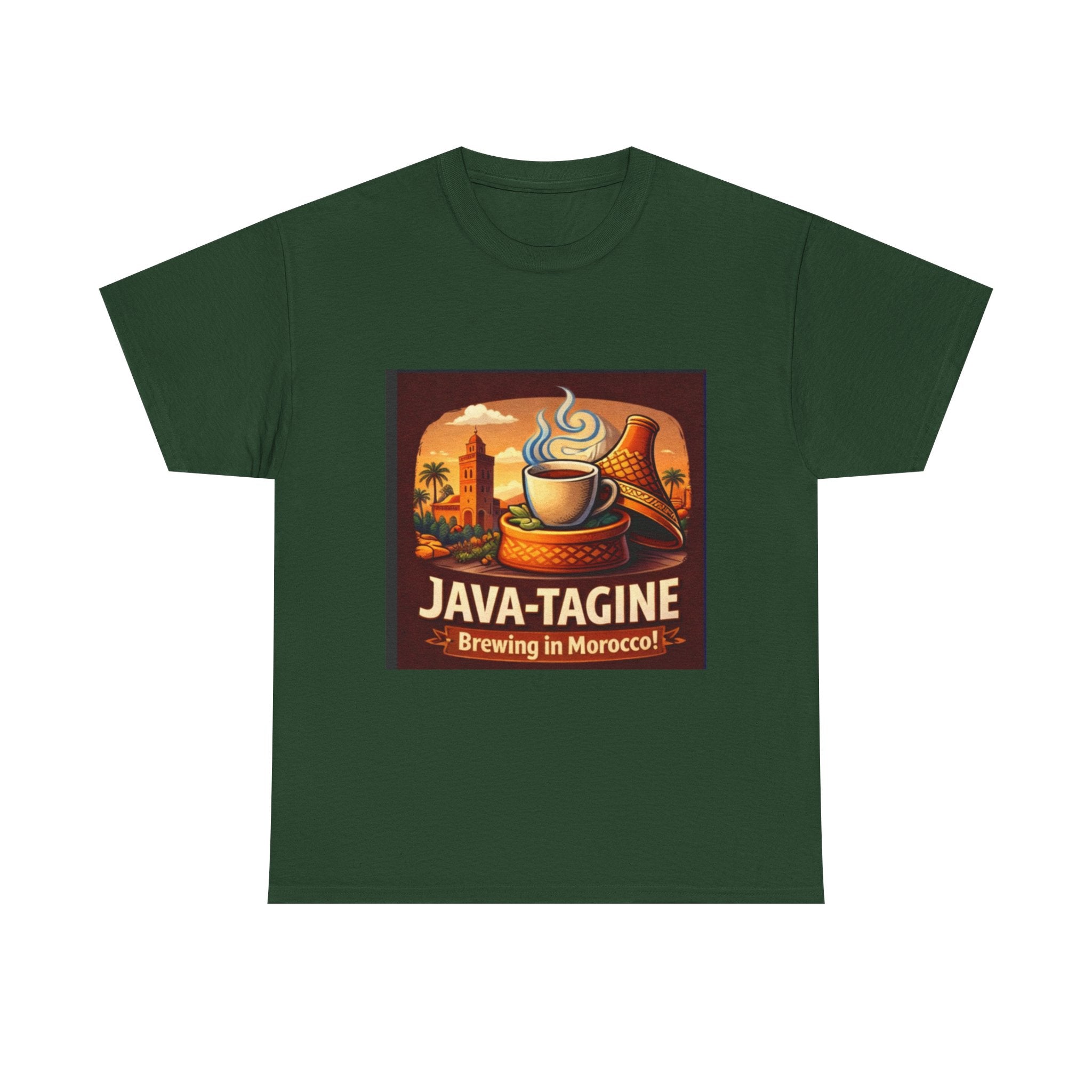 Java-Tagine Marrakech Graphic Tee | Moroccan Travel Tshirt