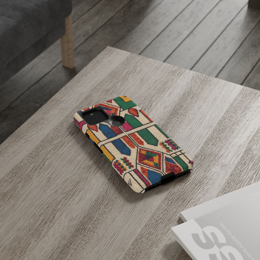 Colorful Moroccan Berber Pattern Phone Case | Tough Cases