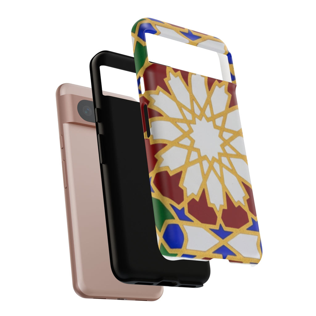Geometric Moroccan Pattern Tough Case | Colorful Mosaic Phone Cover