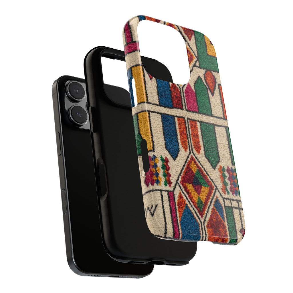 Colorful Moroccan Berber Pattern Phone Case | Tough Cases