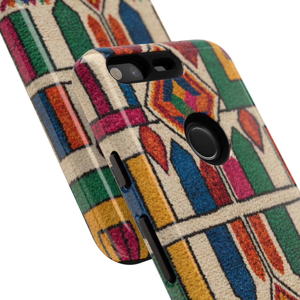 Colorful Moroccan Berber Pattern Phone Case | Tough Cases