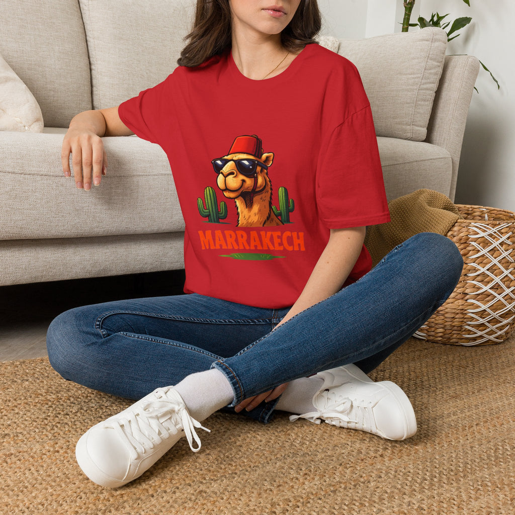 Marrakech Coco Chamelle T-Shirt | Moroccan Sunglasses Desert