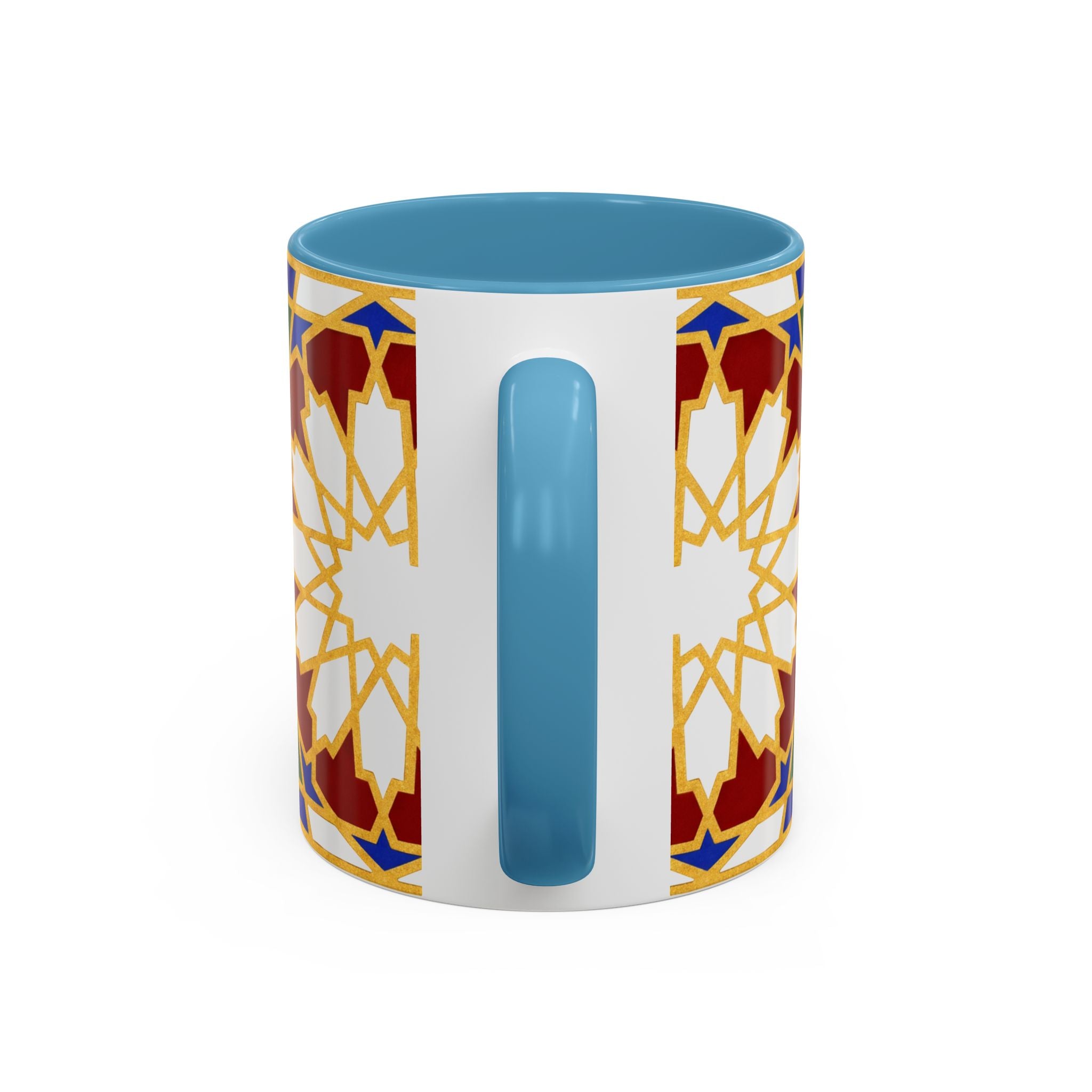 Geometric Moroccan Tile Mug | Accent Coffee Mug