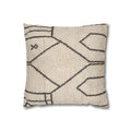 Neutral Tribal Geometric Pillowcase Spun Polyester Square Pillowcase | Boho Accent