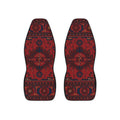 Red Persian Rug Pattern Car Seat Covers | Boho Tribal Auto Seat Protector