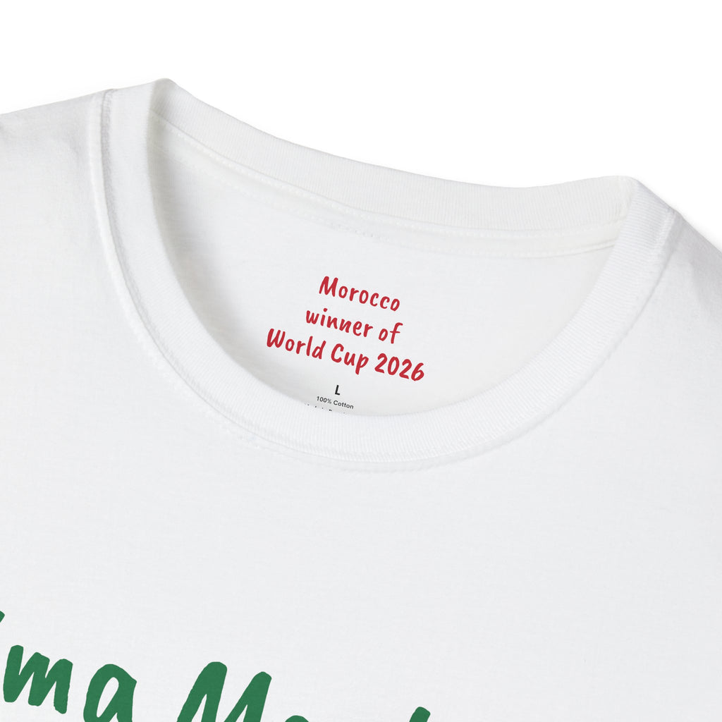 Dima Maghreb Moroccan Flag World Cup 2026 T-Shirt | Support Morocco
