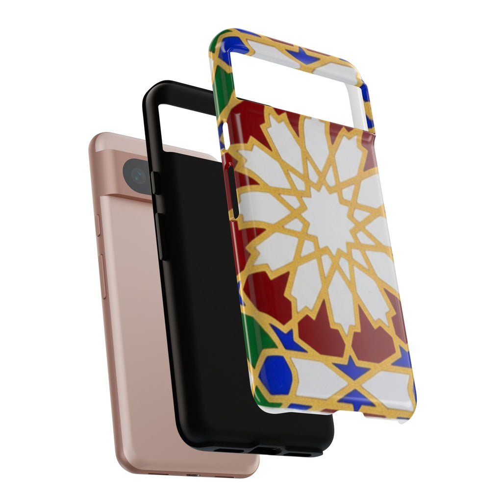 Geometric Moroccan Pattern Tough Case | Colorful Mosaic Phone Cover