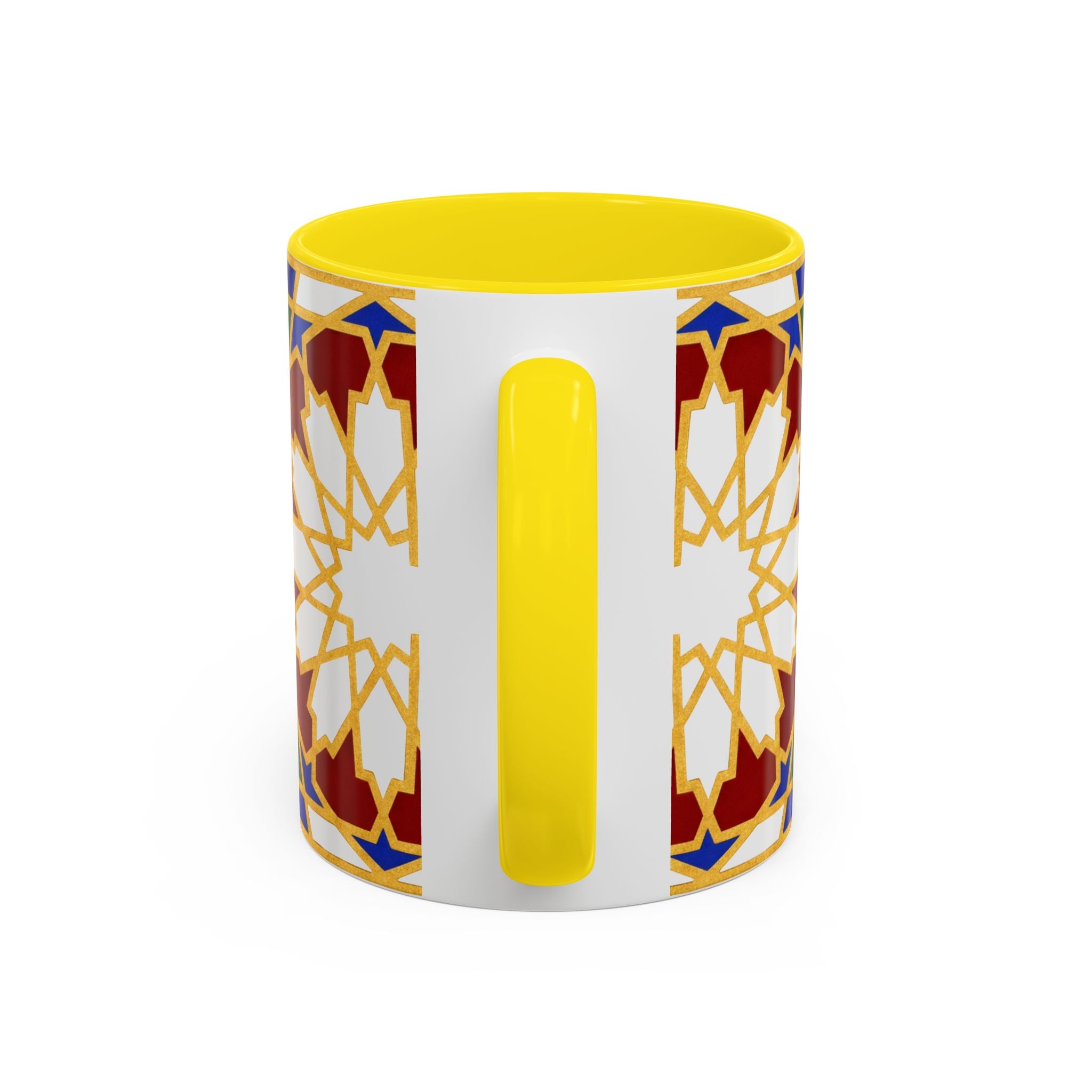 Geometric Moroccan Tile Mug | Accent Coffee Mug