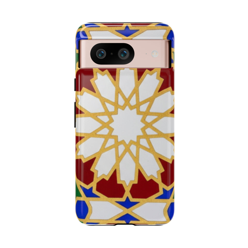 Geometric Moroccan Pattern Tough Case | Colorful Mosaic Phone Cover