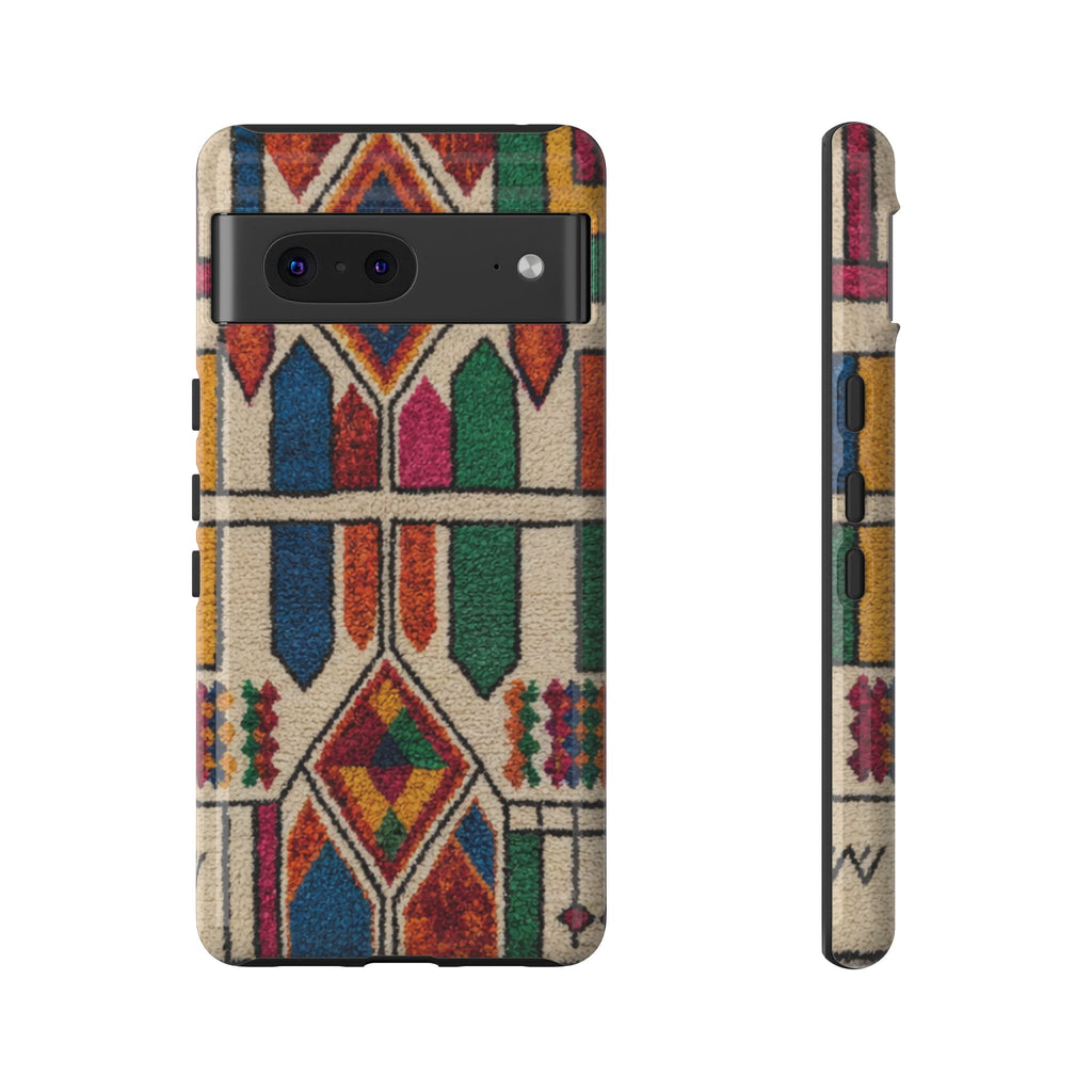 Colorful Moroccan Berber Pattern Phone Case | Tough Cases