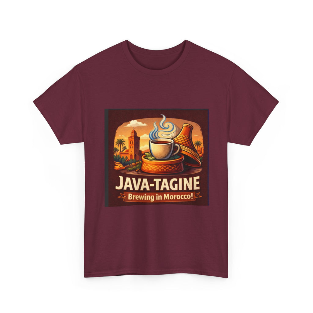 Java-Tagine Marrakech Graphic Tee | Moroccan Travel Tshirt
