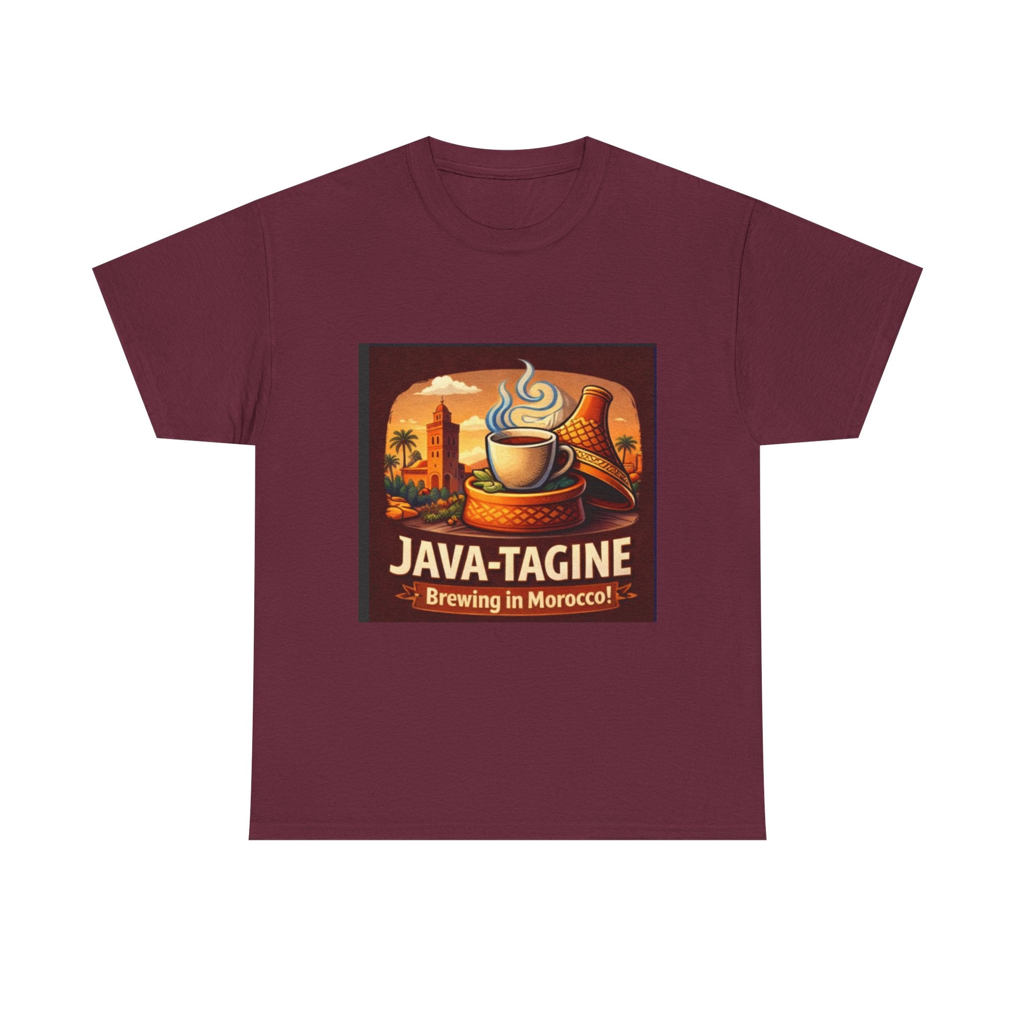 Java-Tagine Marrakech Graphic Tee | Moroccan Travel Tshirt