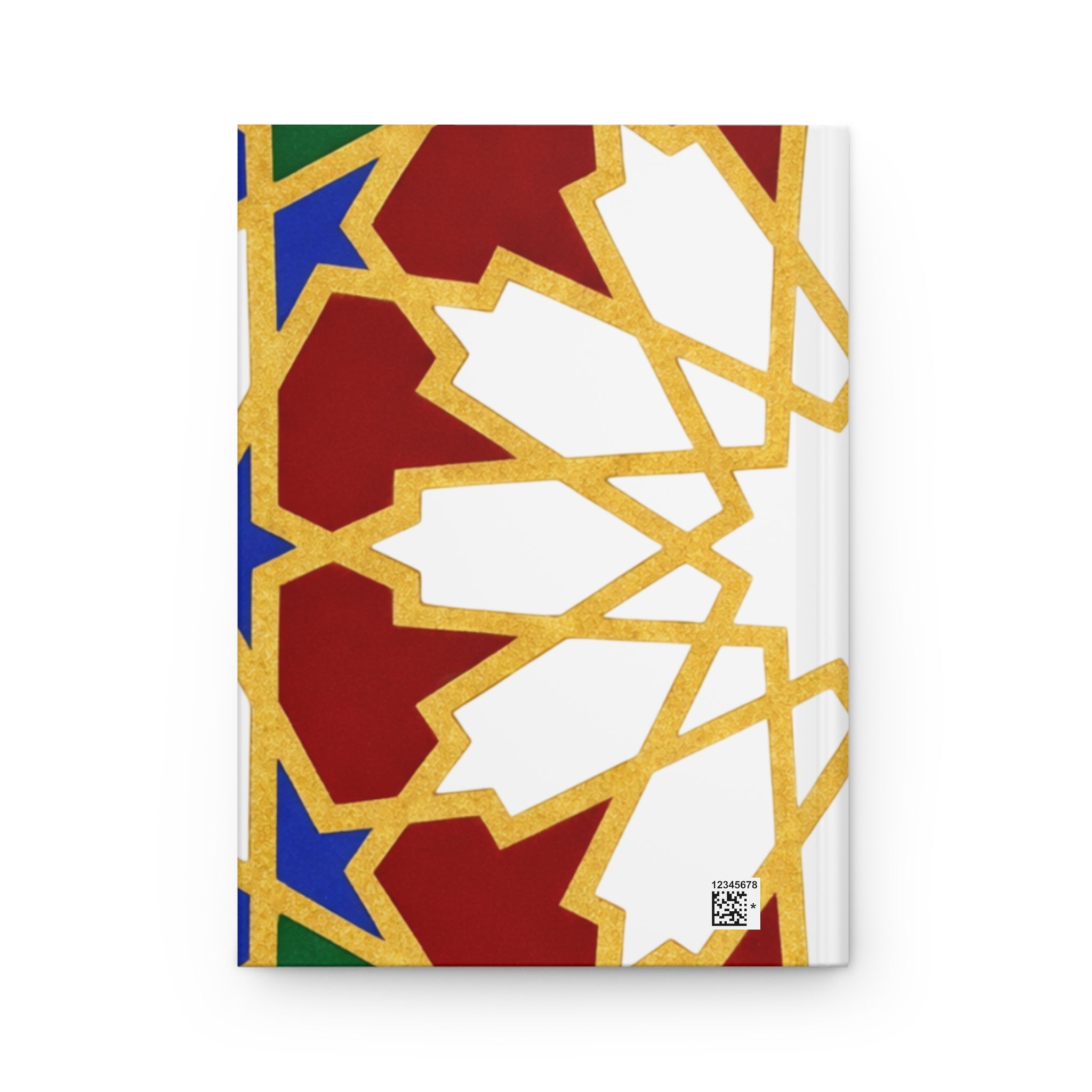 Geometric Moroccan Pattern Journal | Hardcover Notebook