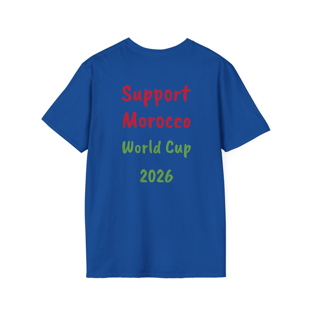 Dima Maghreb Moroccan Flag World Cup 2026 T-Shirt | Support Morocco