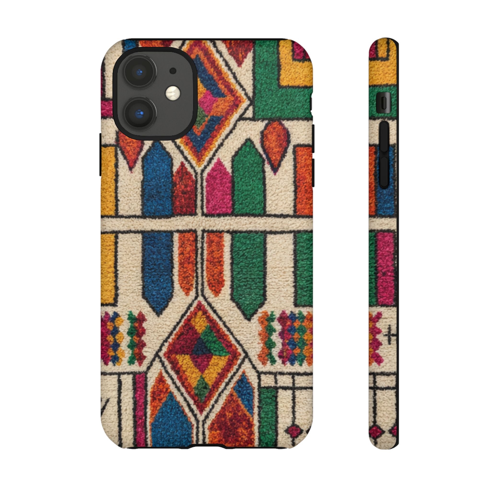 Colorful Moroccan Berber Pattern Phone Case | Tough Cases