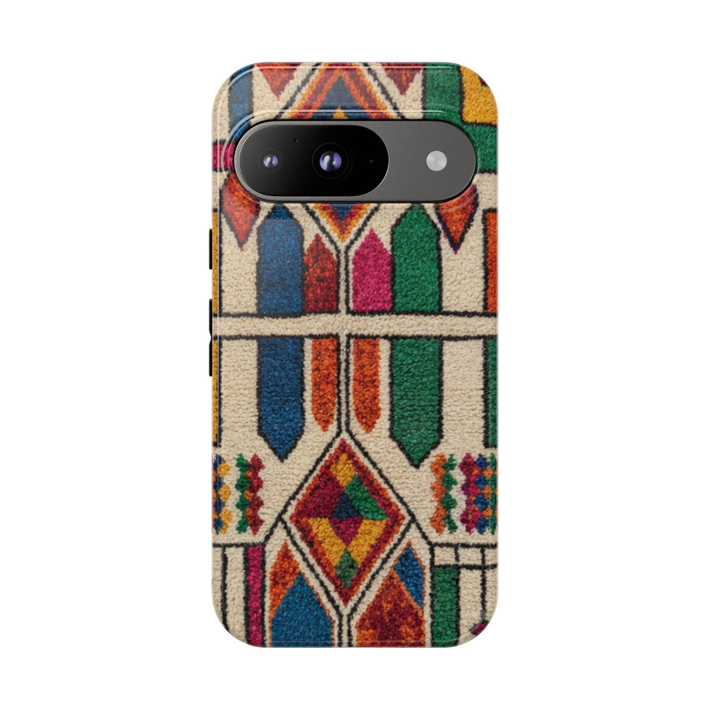 Colorful Moroccan Berber Pattern Phone Case | Tough Cases