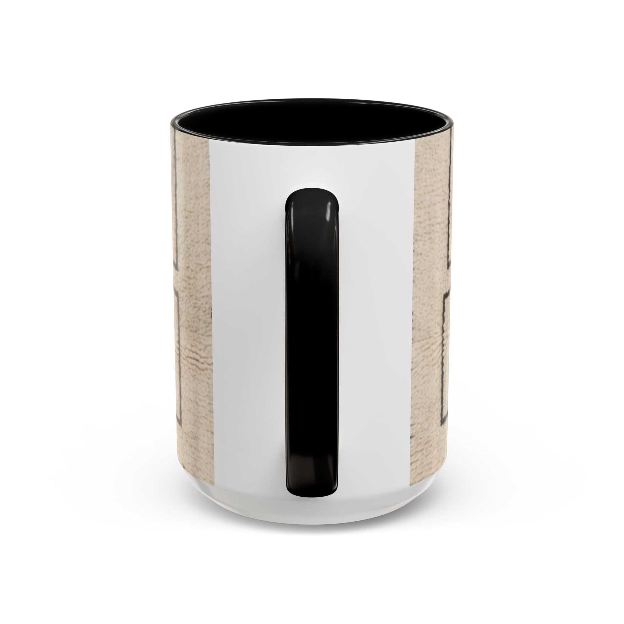 Neutral Geometric Pattern Mug | Accent Coffee Mug 11oz 15oz