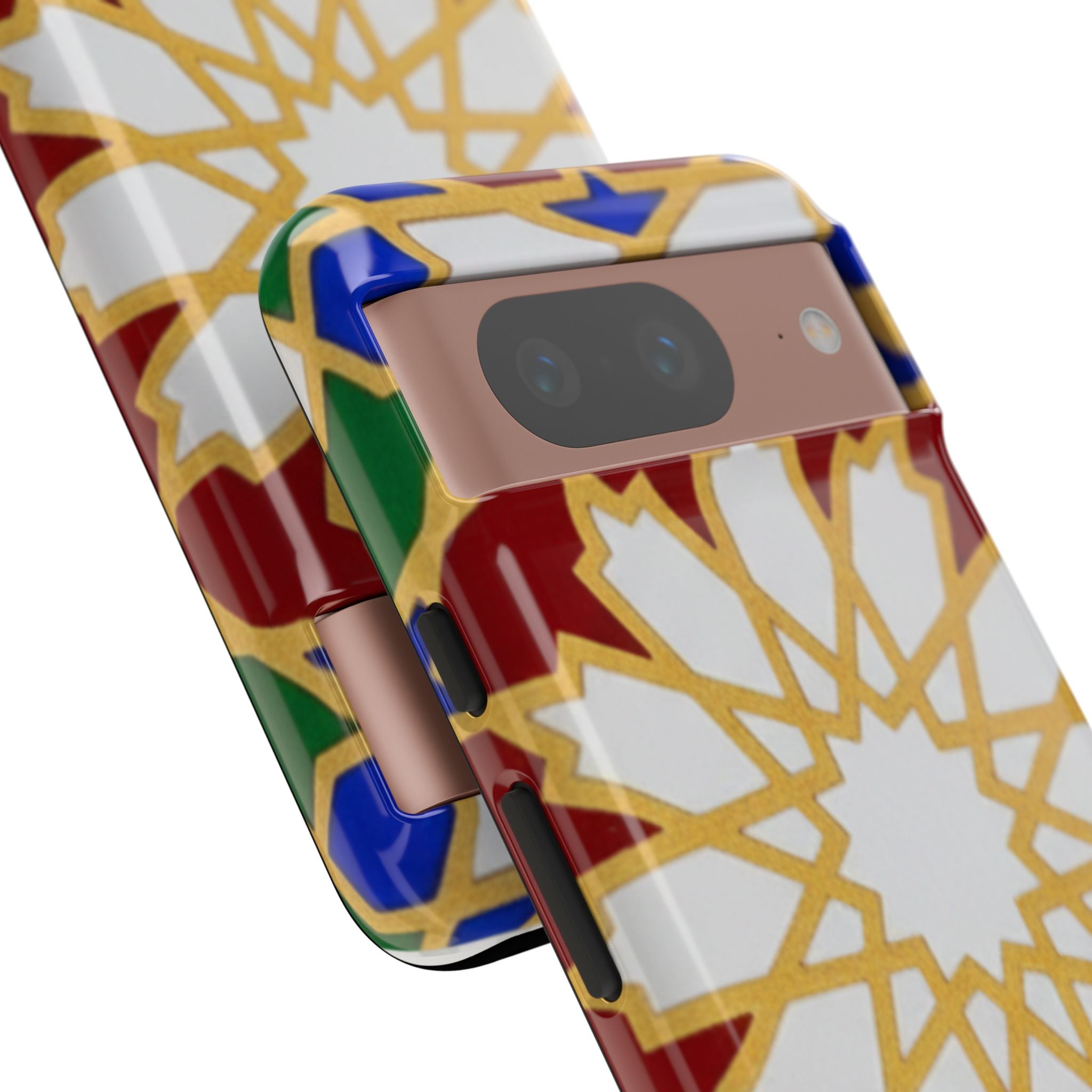 Geometric Moroccan Pattern Tough Case | Colorful Mosaic Phone Cover