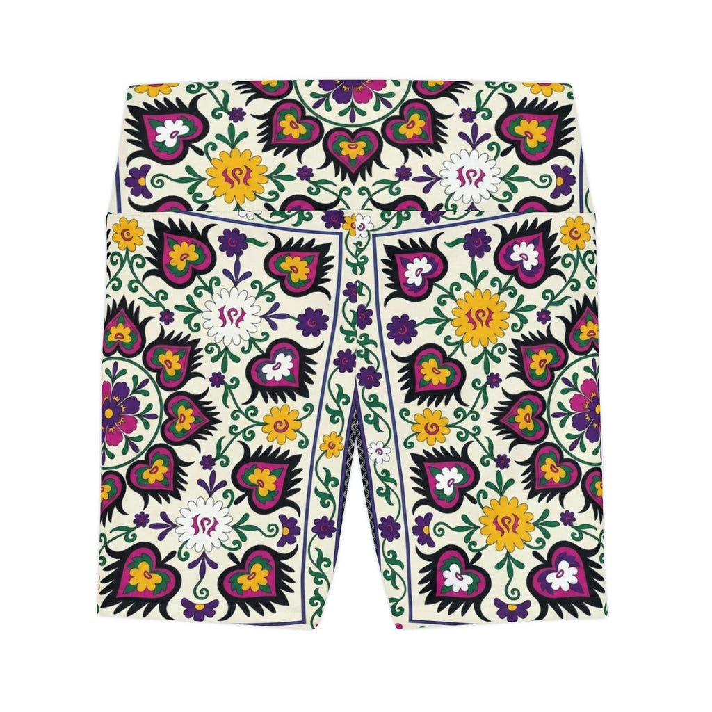 Floral Mandala Shorts | Women's All-Over Print Activewear