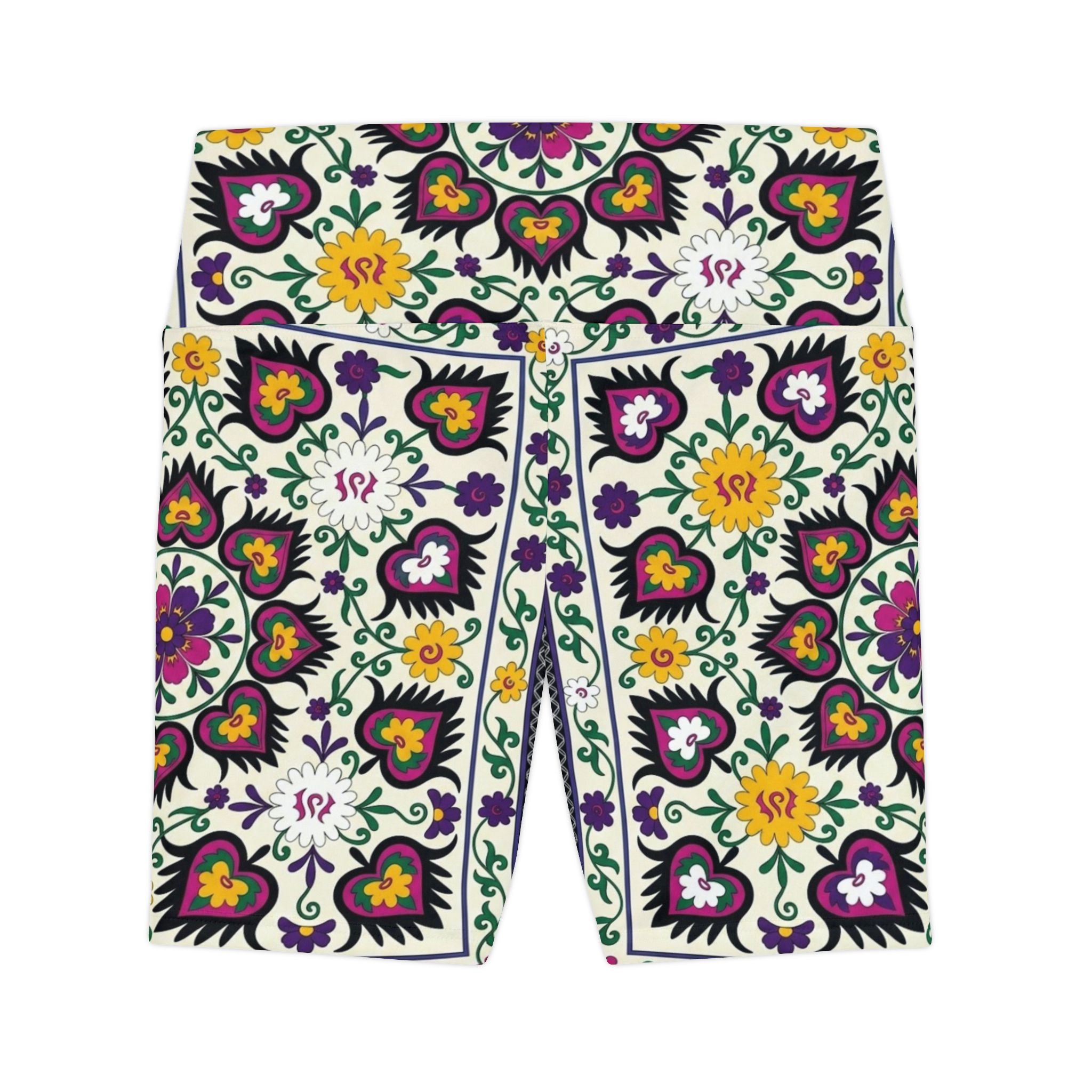Floral Mandala Shorts | Women's All-Over Print Activewear