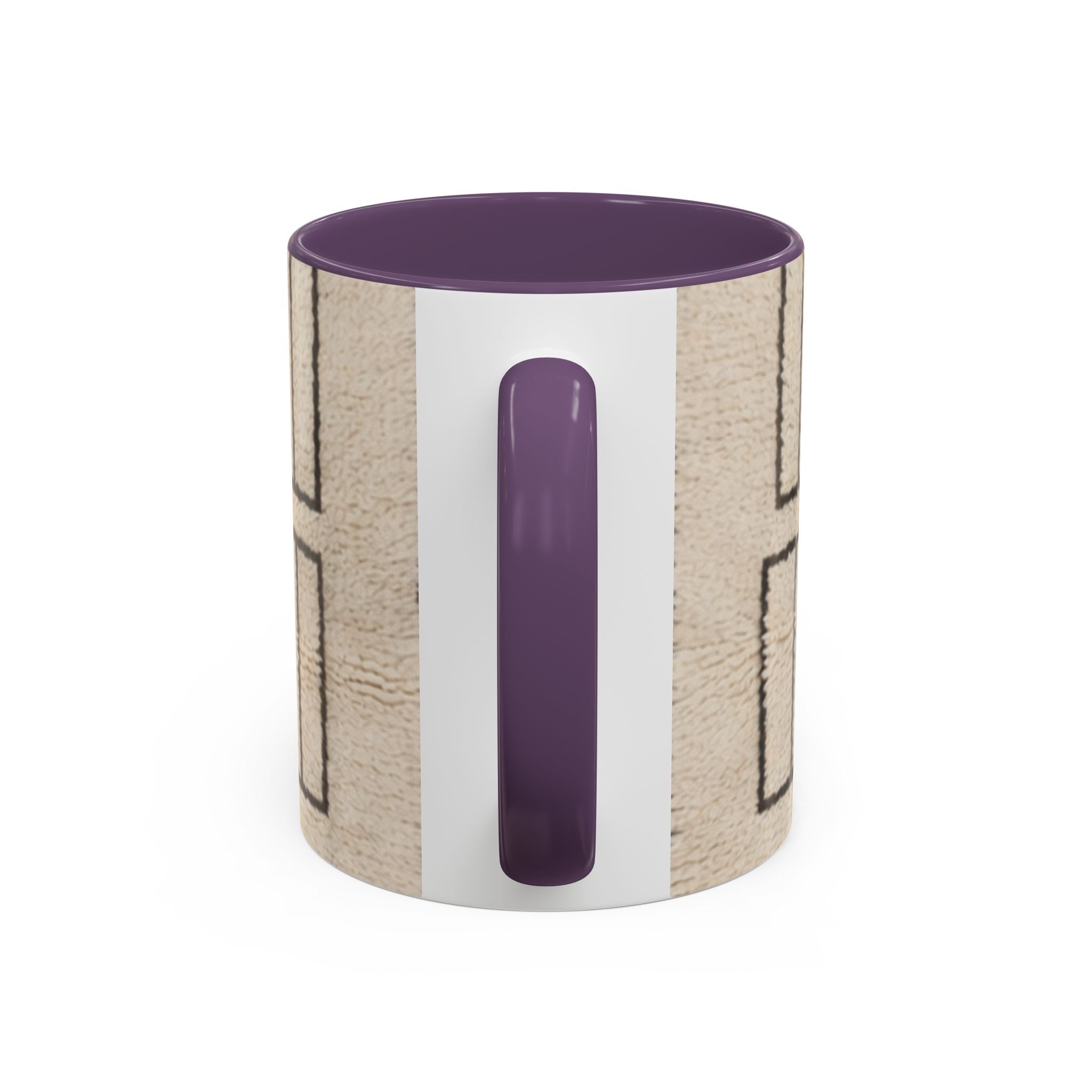 Neutral Geometric Pattern Mug | Accent Coffee Mug 11oz 15oz