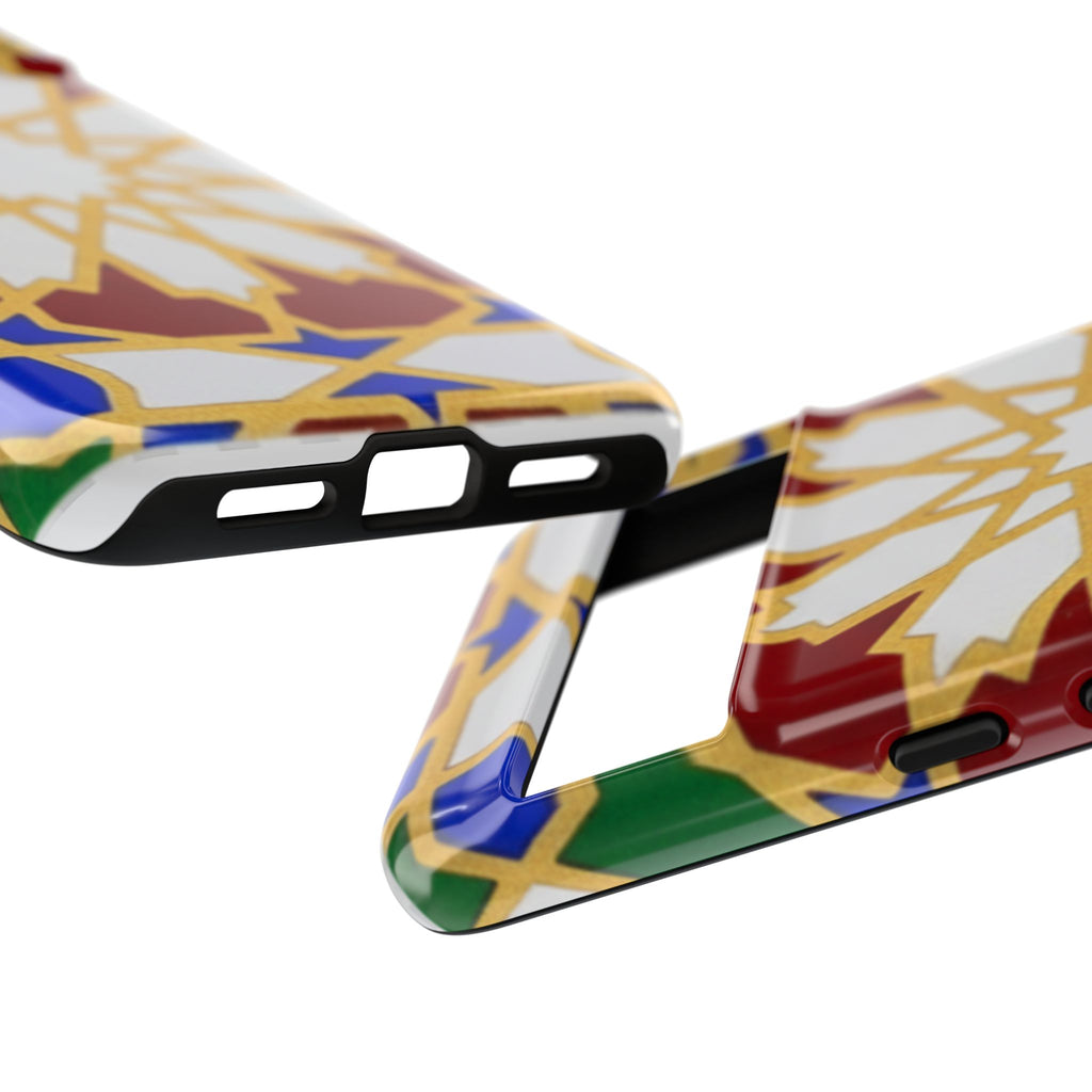 Geometric Moroccan Pattern Tough Case | Colorful Mosaic Phone Cover