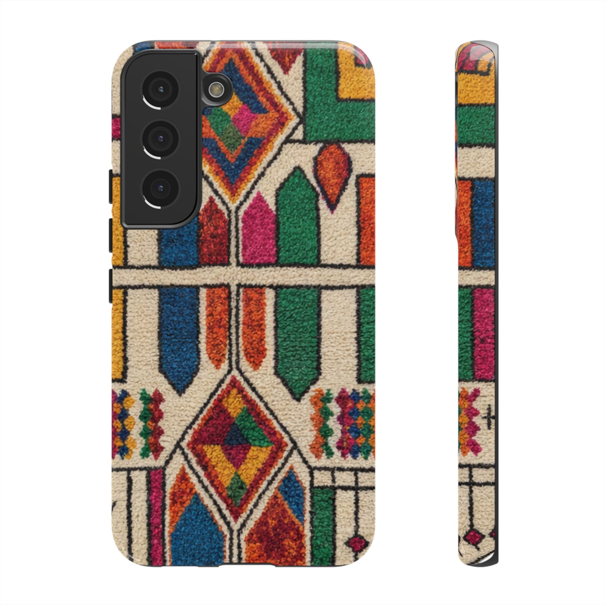 Colorful Moroccan Berber Pattern Phone Case | Tough Cases