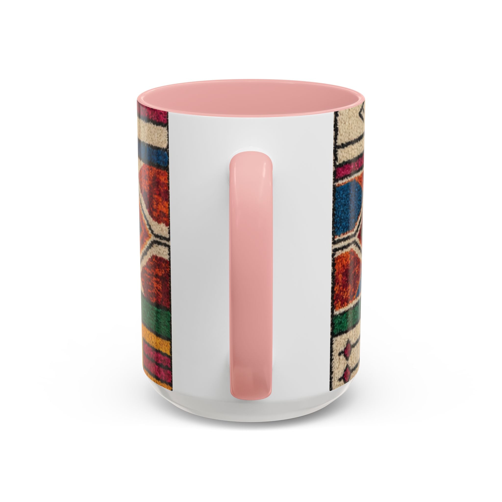 Colorful Geometric Moroccan Pattern Accent Coffee Mug | 11oz or 15oz