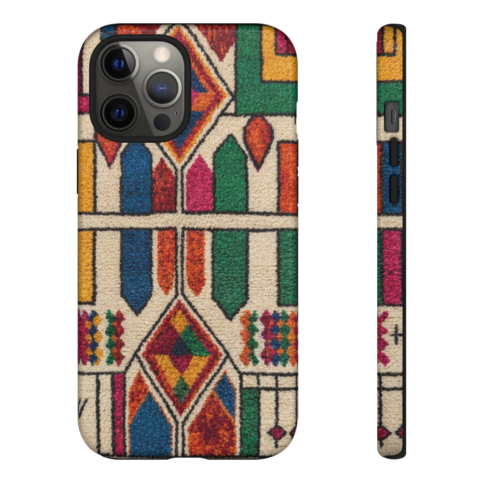 Colorful Moroccan Berber Pattern Phone Case | Tough Cases