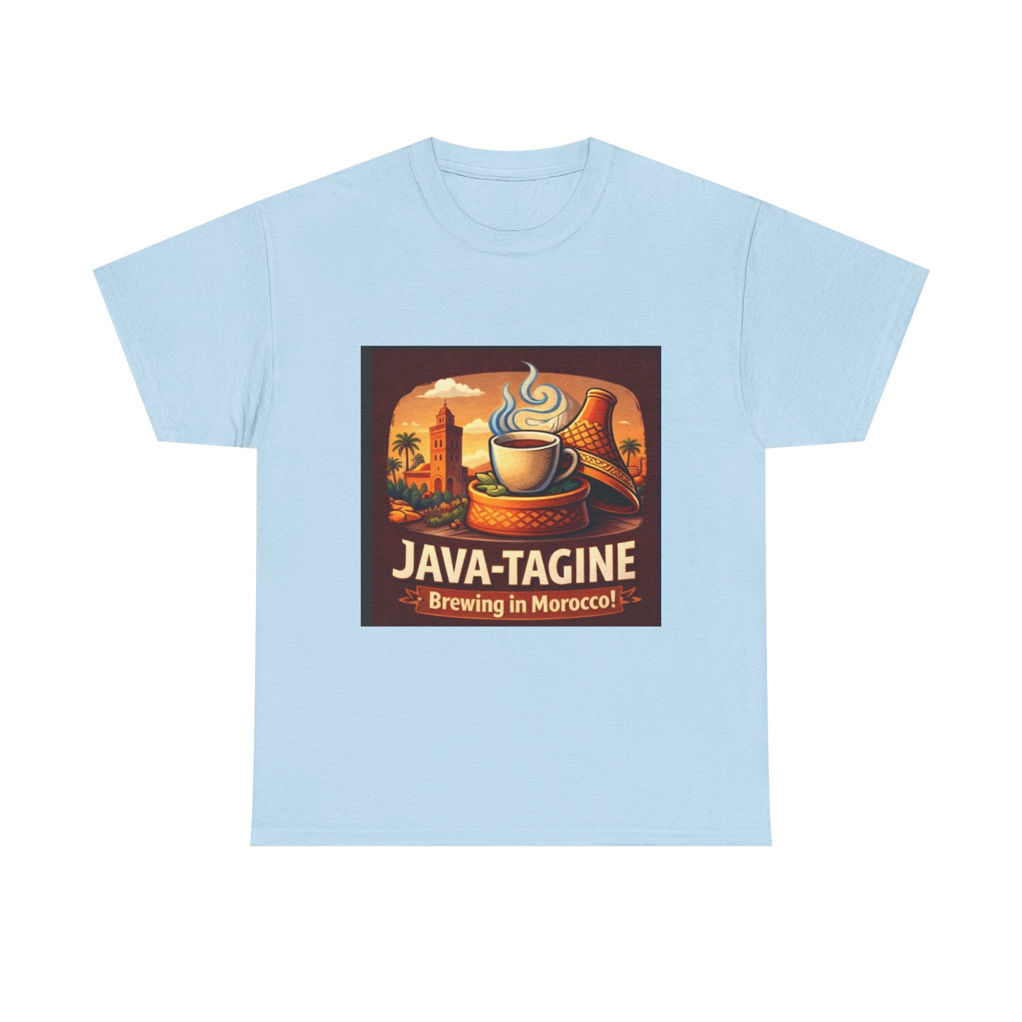 Java-Tagine Marrakech Graphic Tee | Moroccan Travel Tshirt