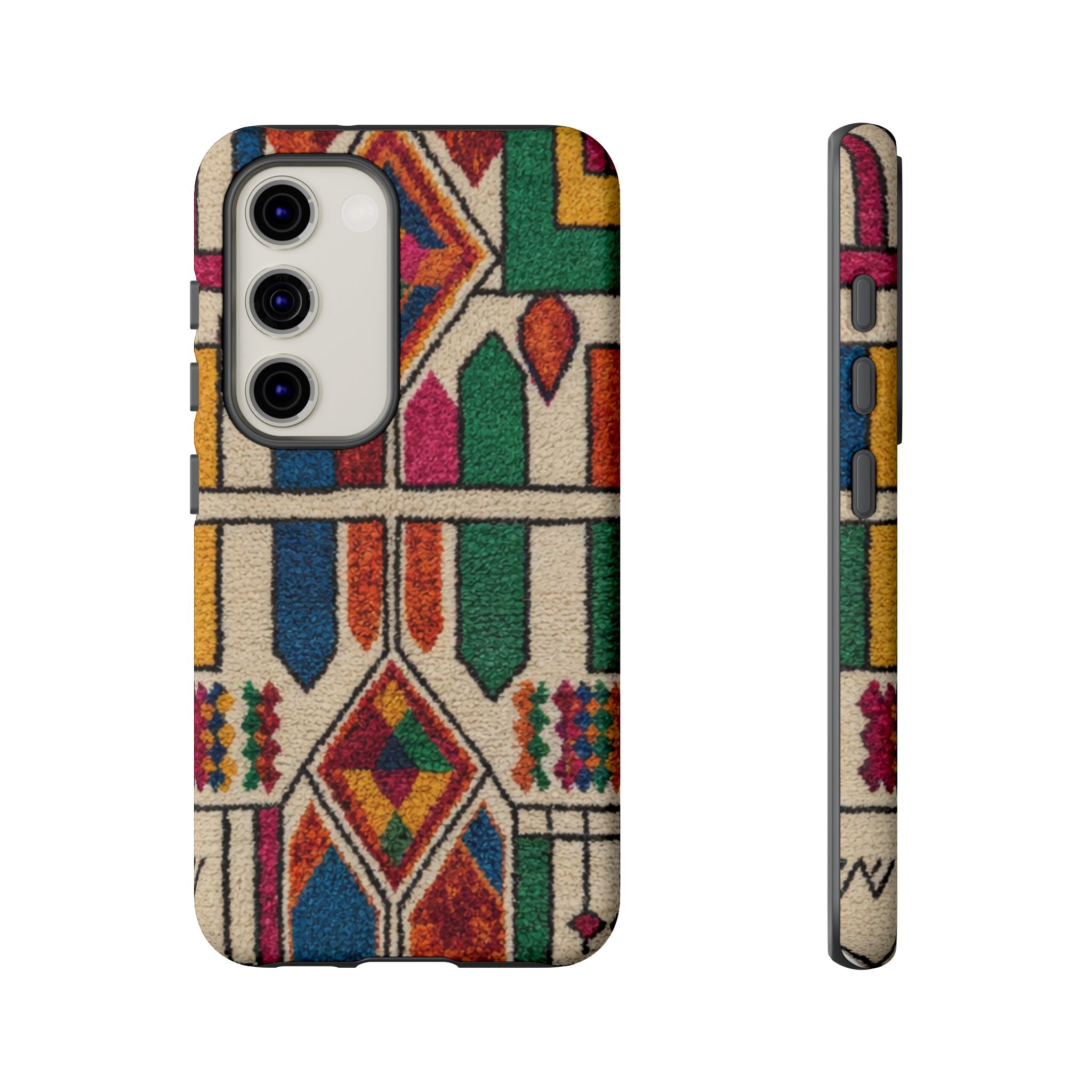 Colorful Moroccan Berber Pattern Phone Case | Tough Cases