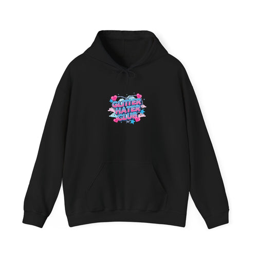 Snarky Neon Heart Airbrush Hoodie | Y2K graffiti, barbiecore sarcasm