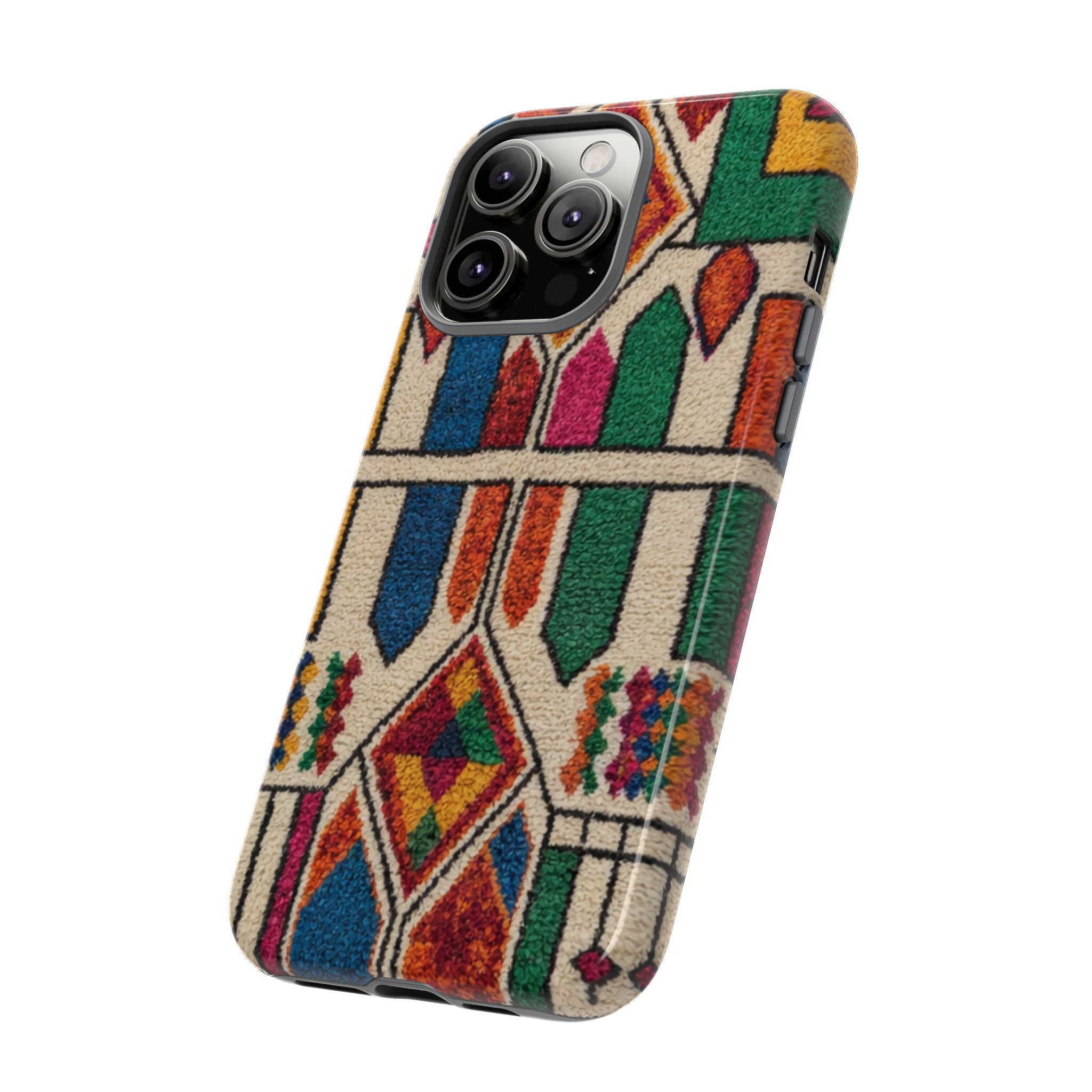 Colorful Moroccan Berber Pattern Phone Case | Tough Cases