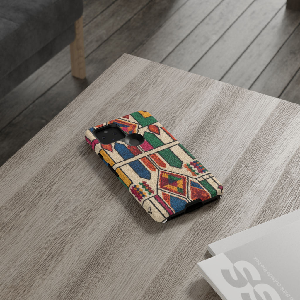 Colorful Moroccan Berber Pattern Phone Case | Tough Cases