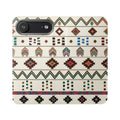 Southwestern Aztec Pattern Flip Case | Tribal Phone Wallet, Card Slots