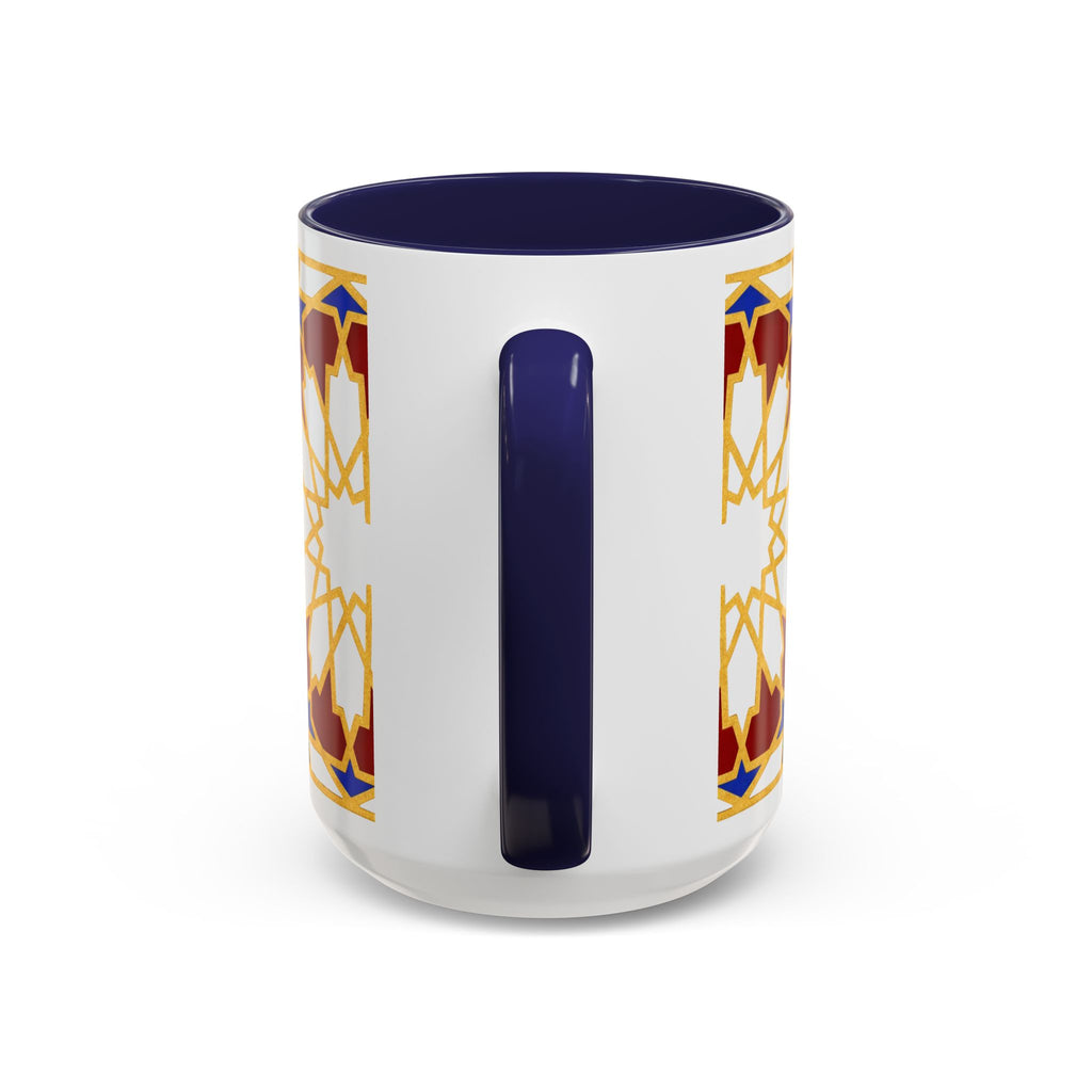 Geometric Moroccan Tile Mug | Accent Coffee Mug