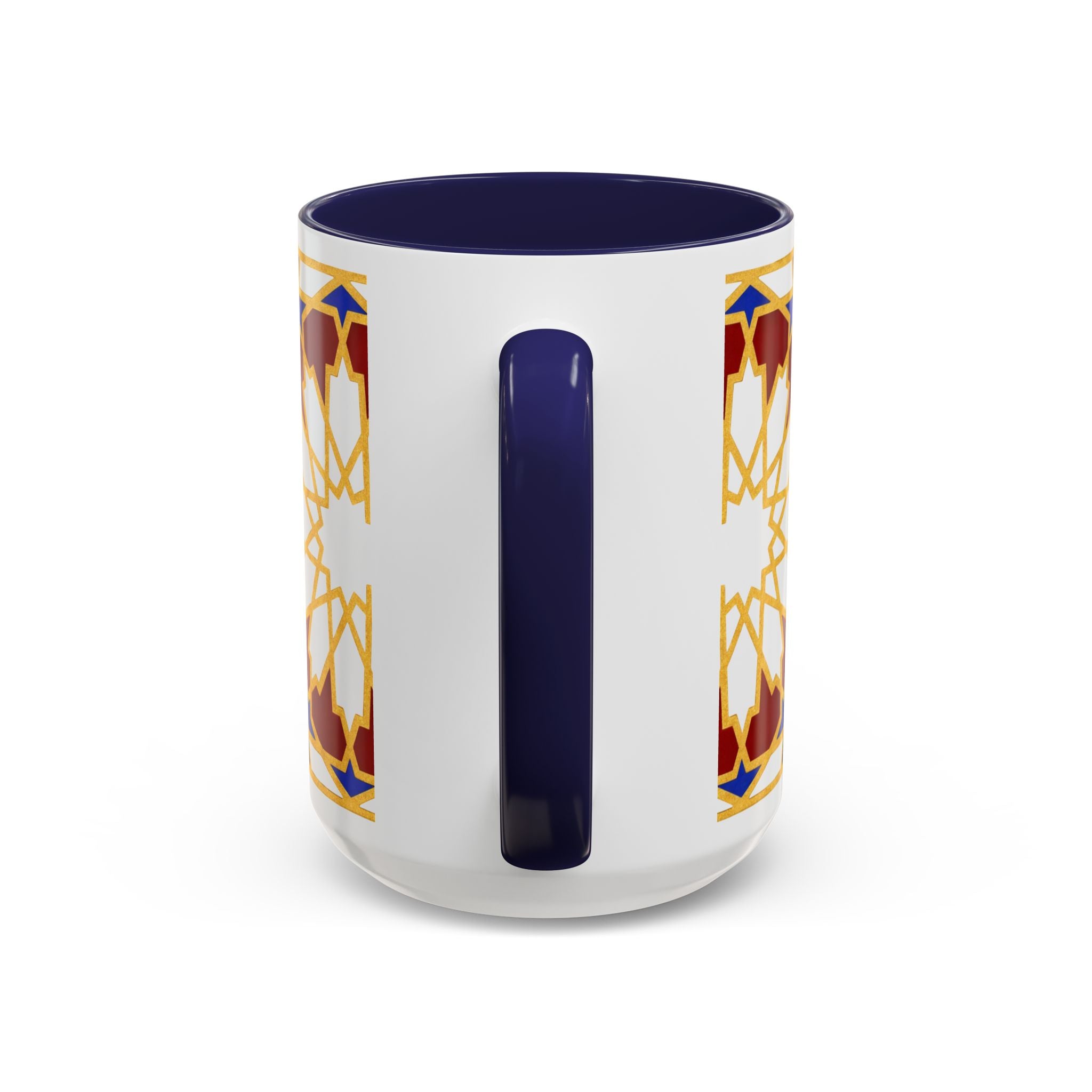 Geometric Moroccan Tile Mug | Accent Coffee Mug