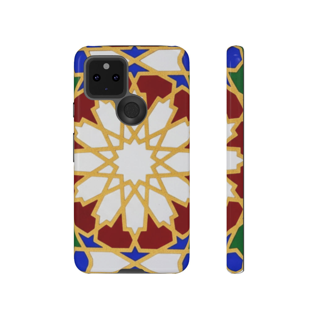 Geometric Moroccan Pattern Tough Case | Colorful Mosaic Phone Cover