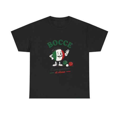 Bocce Italian Flag Character Tee | bocce ball graphic, Italiano sports shirt