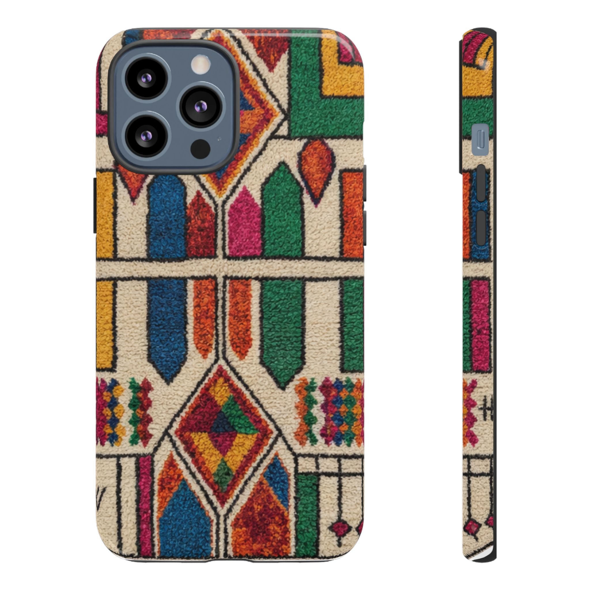 Colorful Moroccan Berber Pattern Phone Case | Tough Cases