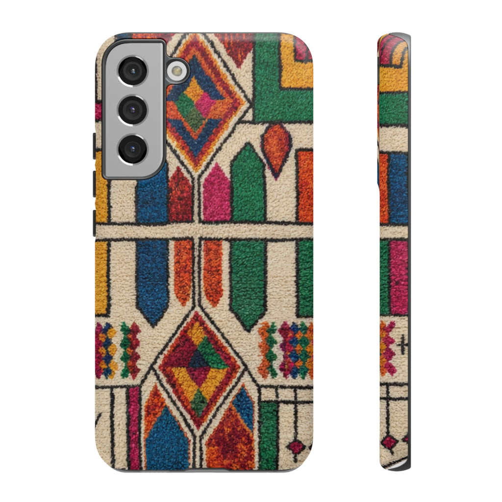 Colorful Moroccan Berber Pattern Phone Case | Tough Cases