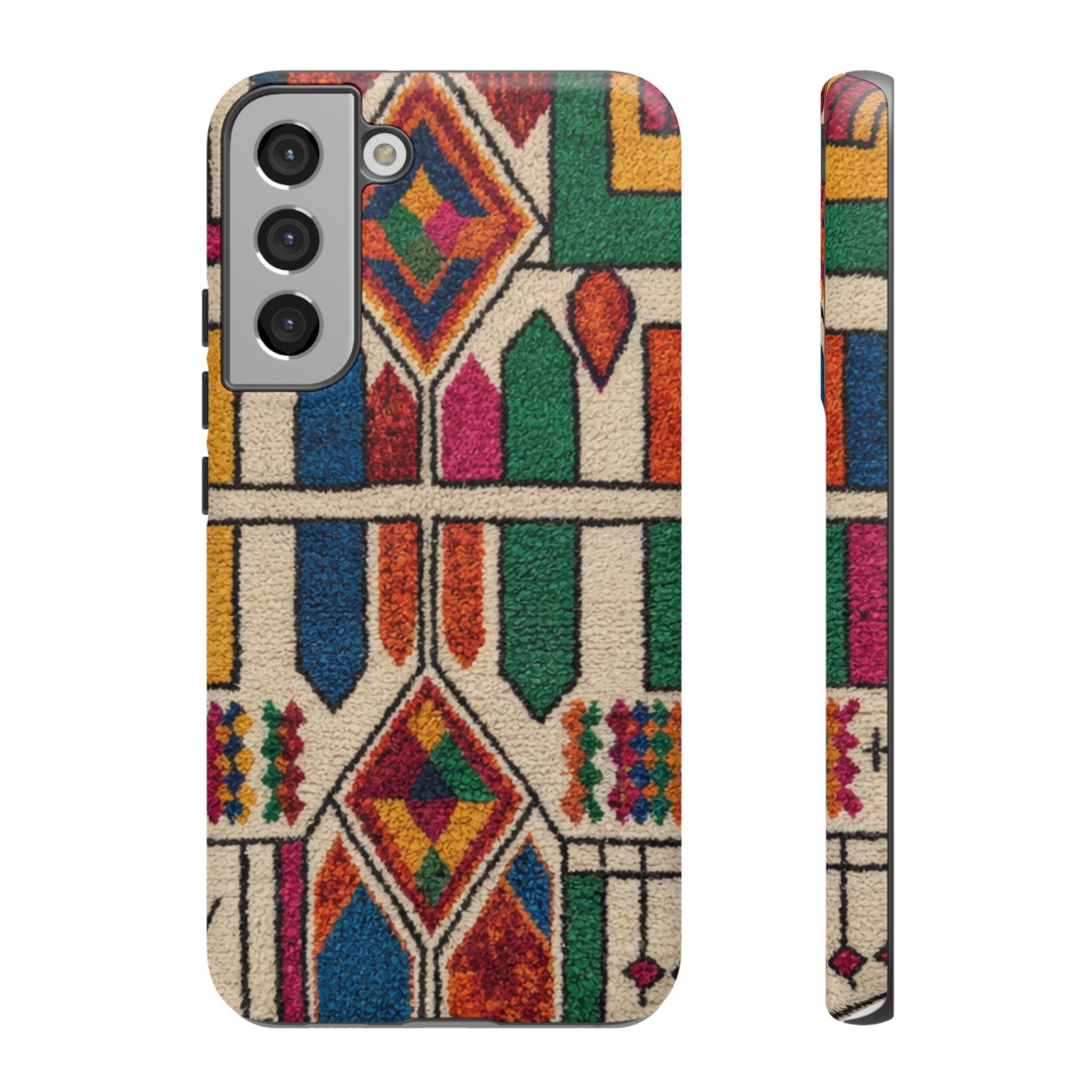 Colorful Moroccan Berber Pattern Phone Case | Tough Cases