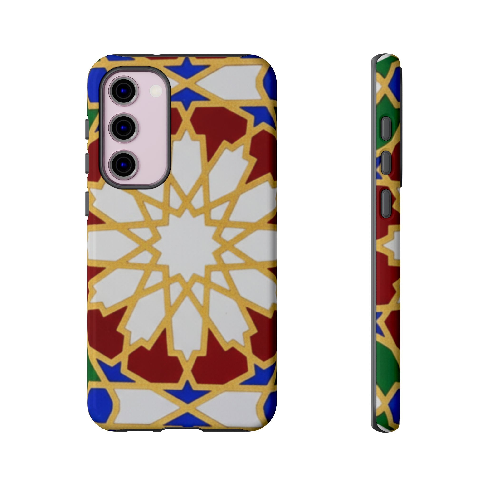 Geometric Moroccan Pattern Tough Case | Colorful Mosaic Phone Cover