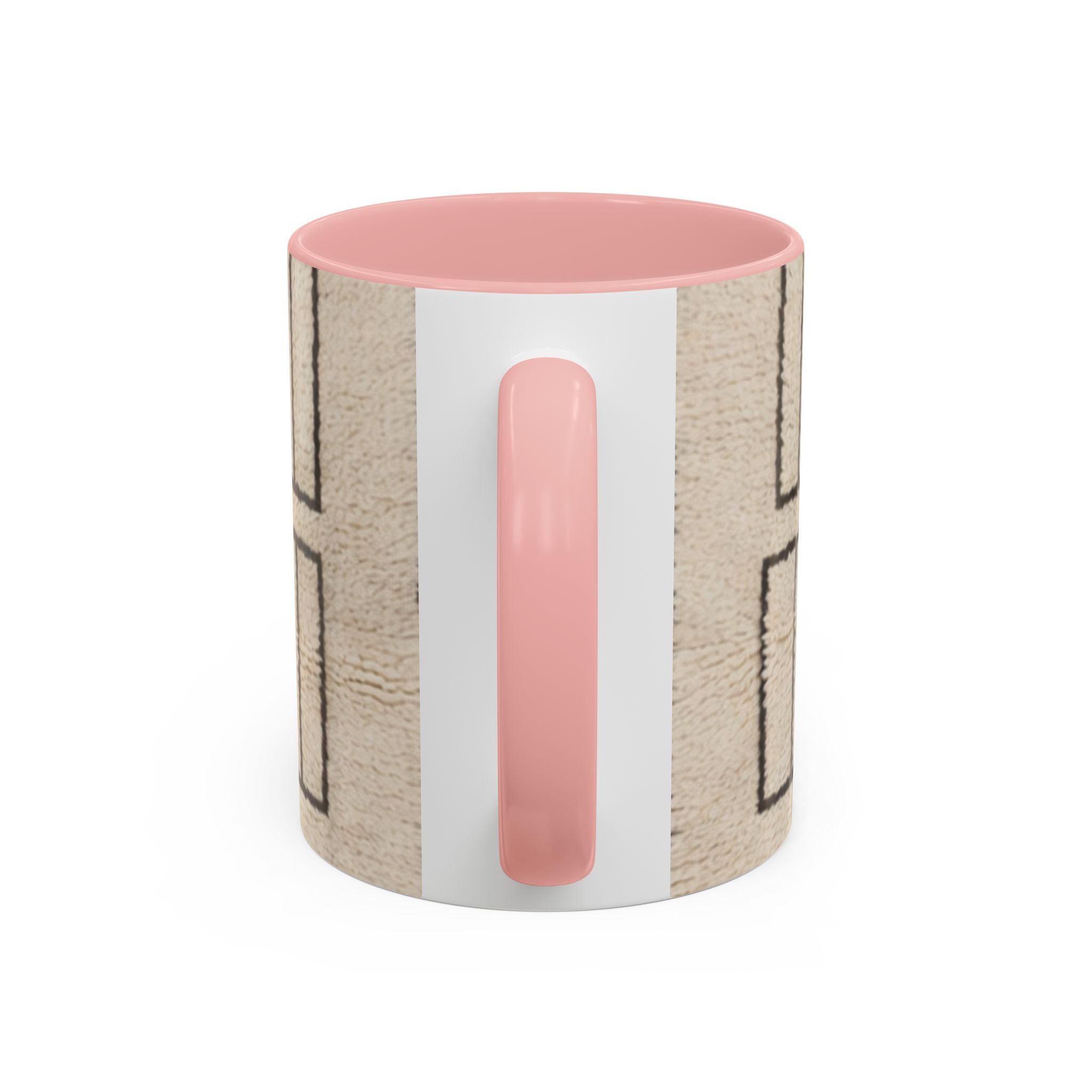 Neutral Geometric Pattern Mug | Accent Coffee Mug 11oz 15oz