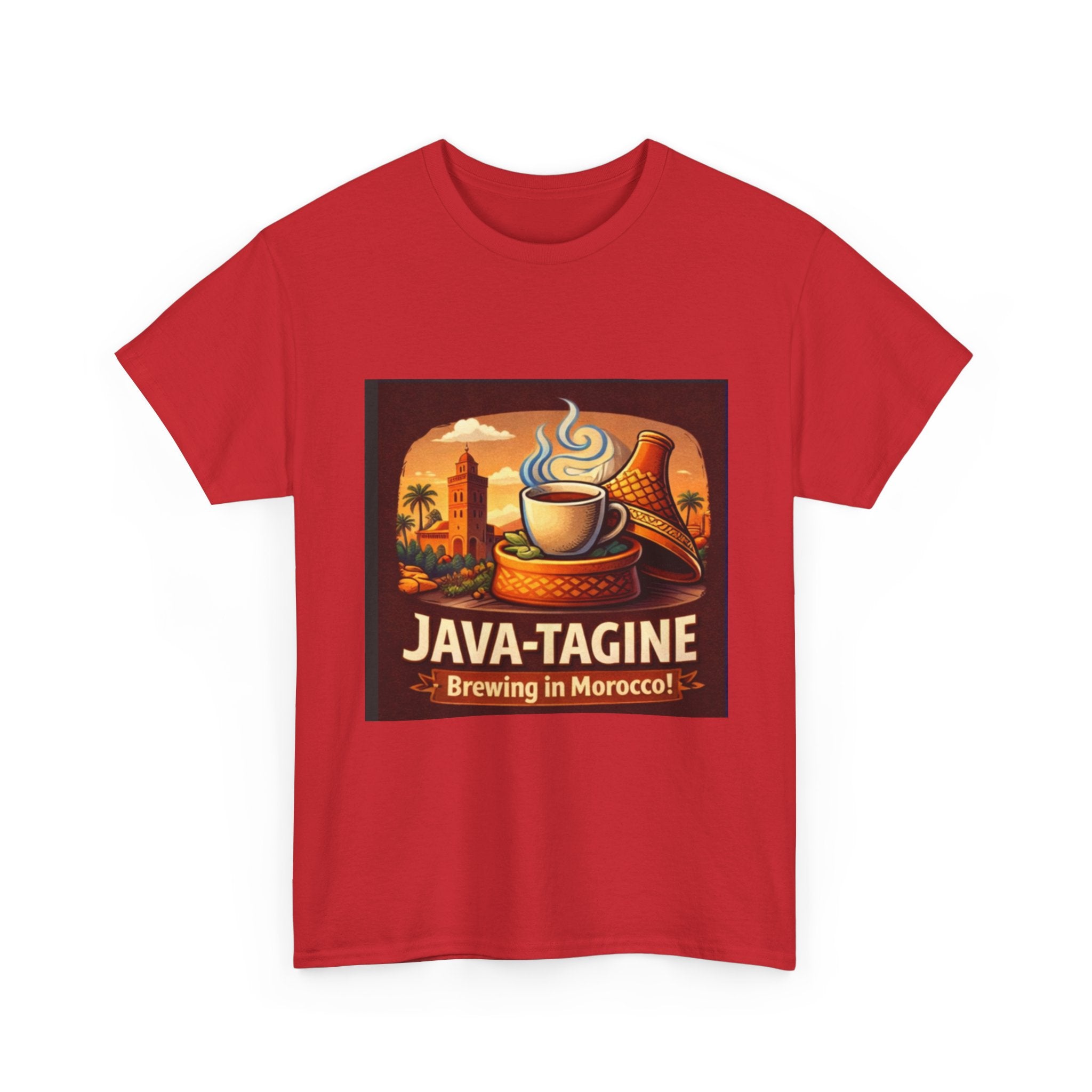 Java-Tagine Marrakech Graphic Tee | Moroccan Travel Tshirt