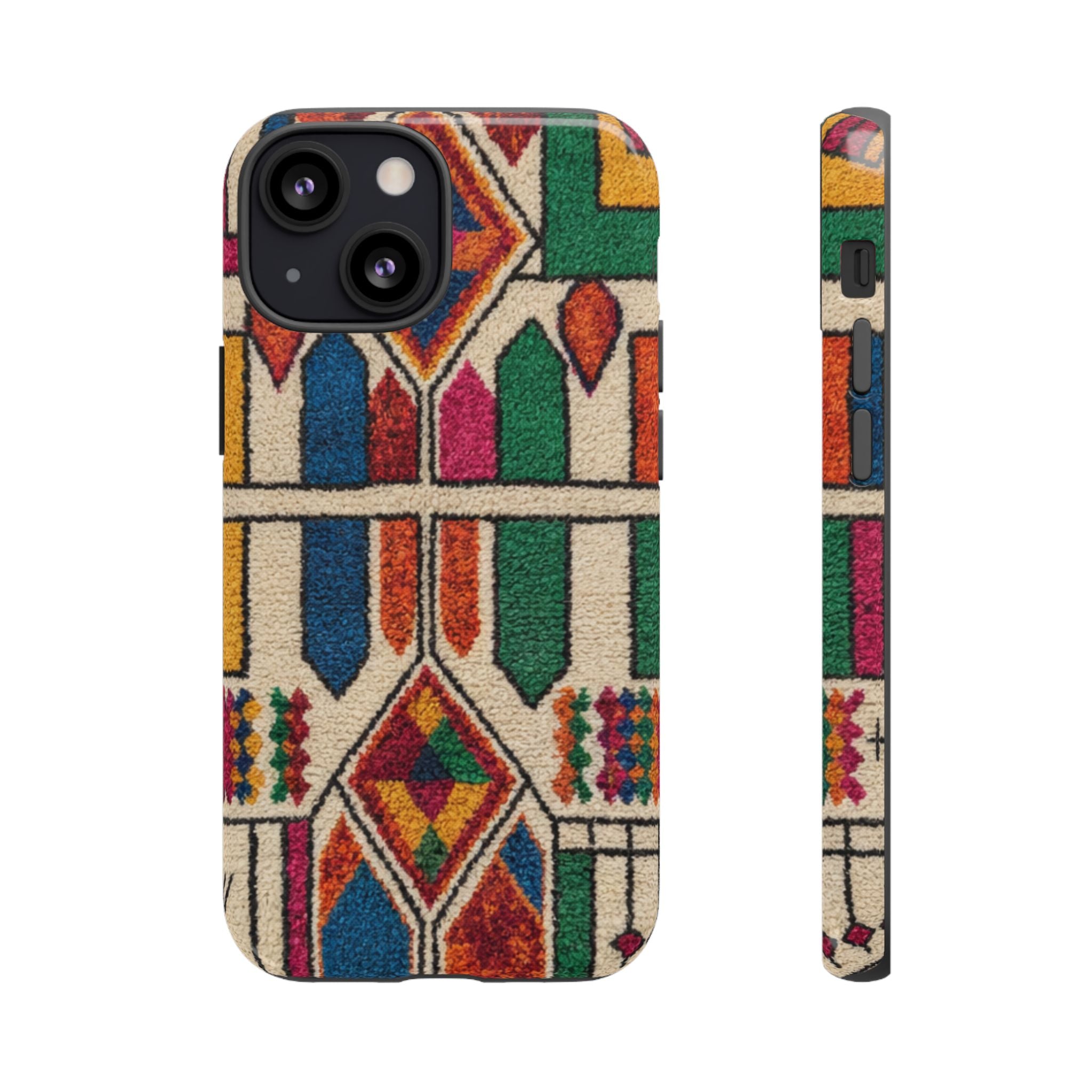Colorful Moroccan Berber Pattern Phone Case | Tough Cases