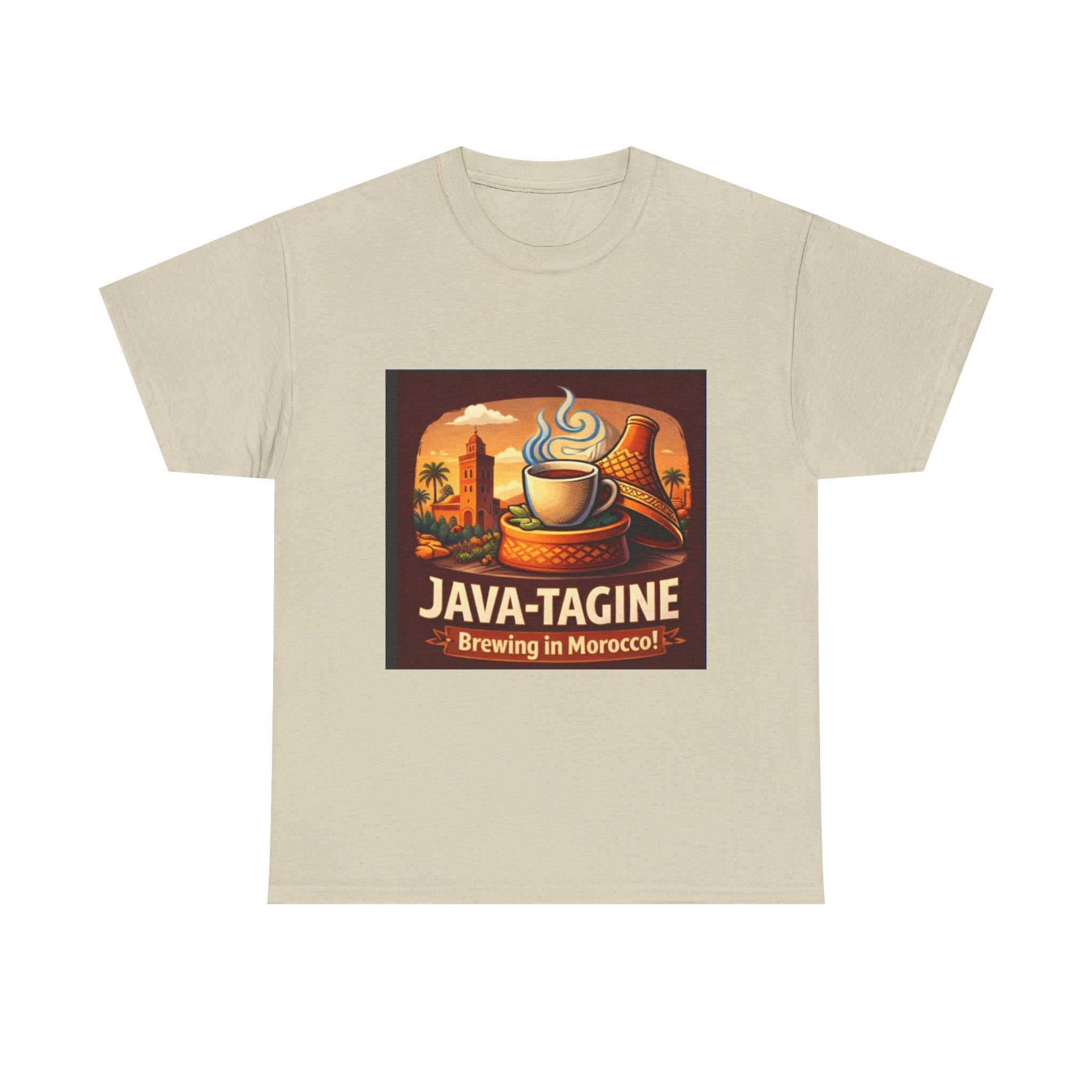 Java-Tagine Marrakech Graphic Tee | Moroccan Travel Tshirt