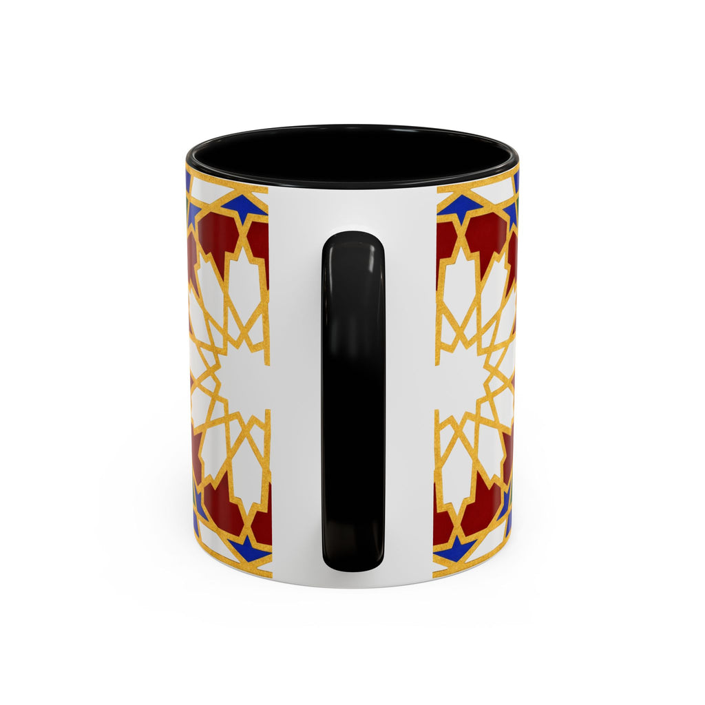 Geometric Moroccan Tile Mug | Accent Coffee Mug