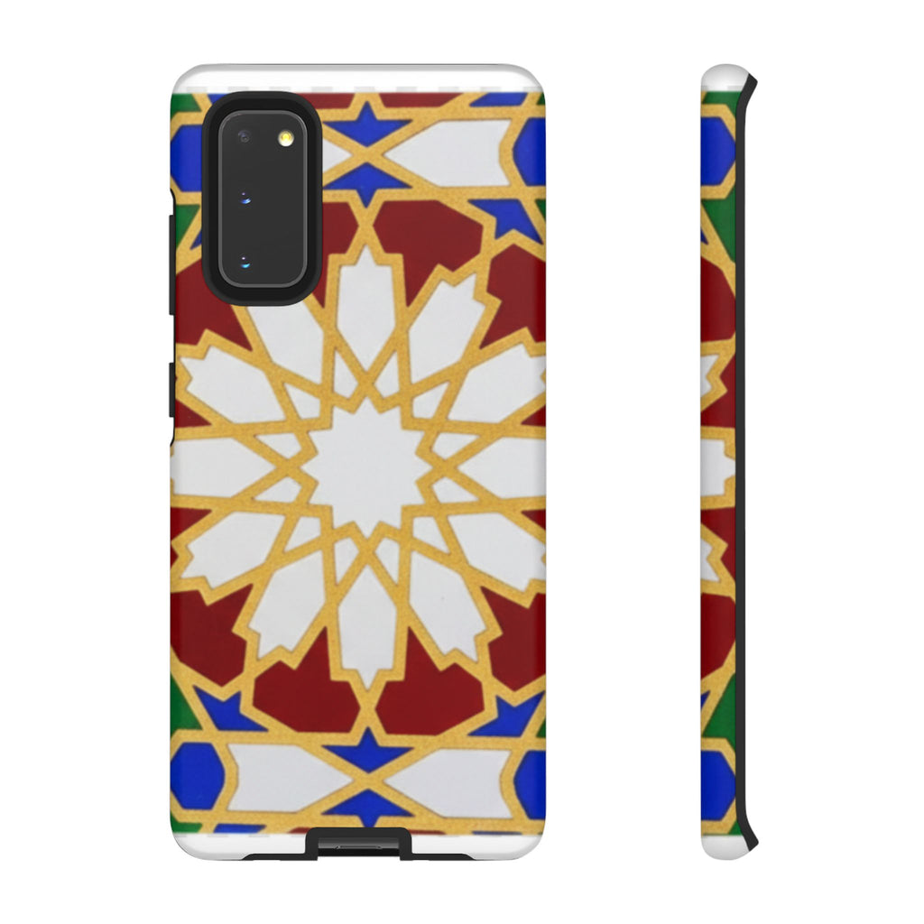 Geometric Moroccan Pattern Tough Case | Colorful Mosaic Phone Cover