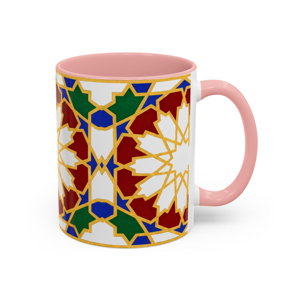 Geometric Moroccan Tile Mug | Accent Coffee Mug